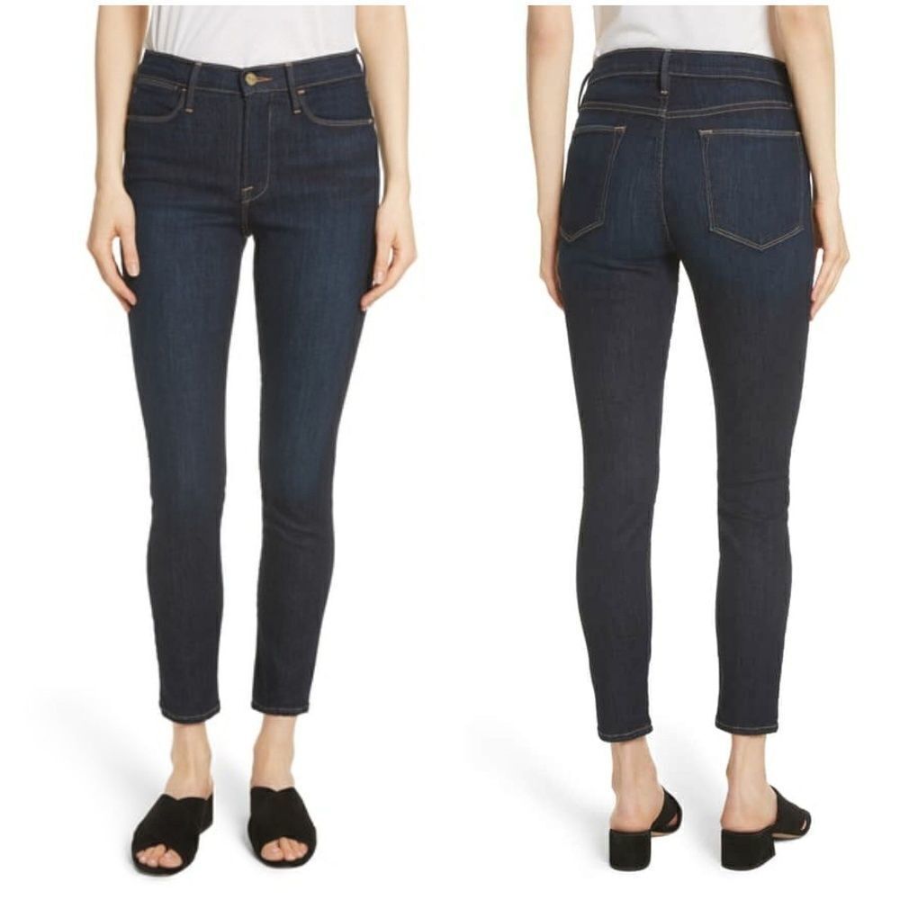 Frame Le High Skinny Crop Jeans Size 28